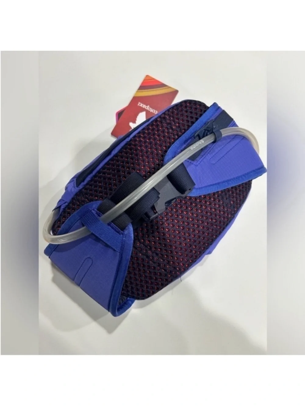 Cotopaxi Lagos 5L Hiking Hydration Hip Pack Purple Blue NWT Ventilated
